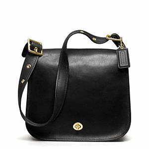 Coach Classics Leather Stewardess Bag B4/black