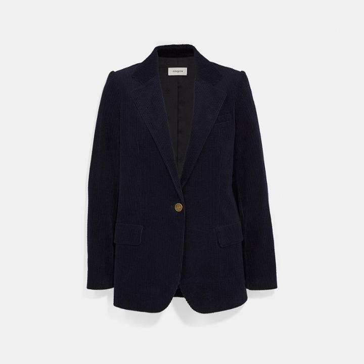 Coach Corduroy Blazer