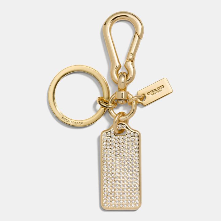 Coach Pave Hangtag Bag Charm