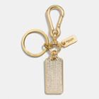 Coach Pave Hangtag Bag Charm