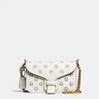 Coach Courier Crossbody In Glovetanned Leather With Whipstitch Eyelet And Snake Detail