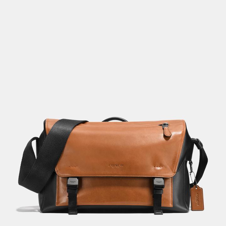 Coach Manhattan Messenger In Leather