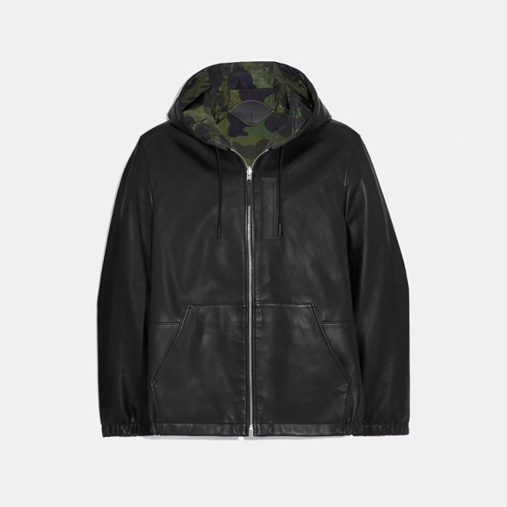 Coach Reversible Hooded Leather Trainer