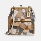 Coach Double Frame Crossbody 26 With Signature Patchwork