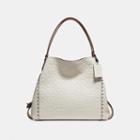 Coach Edie Shoulder Bag 31 In Signature Leather With Rivets