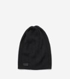 Cole Haan Women's Cashmere Blend Rib Pointelle Slouchy Beanie
