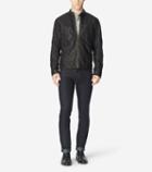 Cole Haan Mens Vintage Lamb Moto Jacket