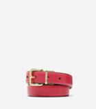 Womens Cole Haan Reversible Pebble/smooth Leather Belt