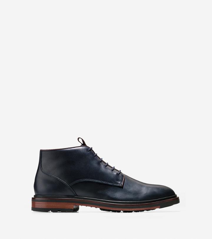 Cole Haan Mens Cranston Water Resistant Chukka Boots