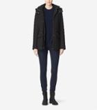 Cole Haan Womens Quilted Parka With Hood