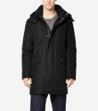 Cole Haan Mens Signature City Oxford Nylon Topper With Removable Hood