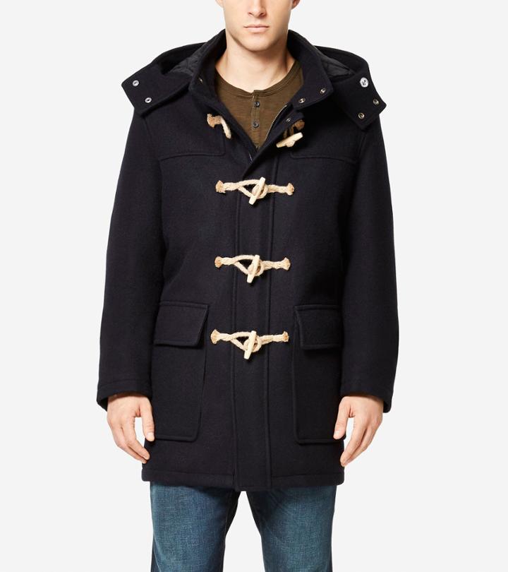 Cole Haan Men's Cole Haan + Fidelity Made In America Duffle Coat