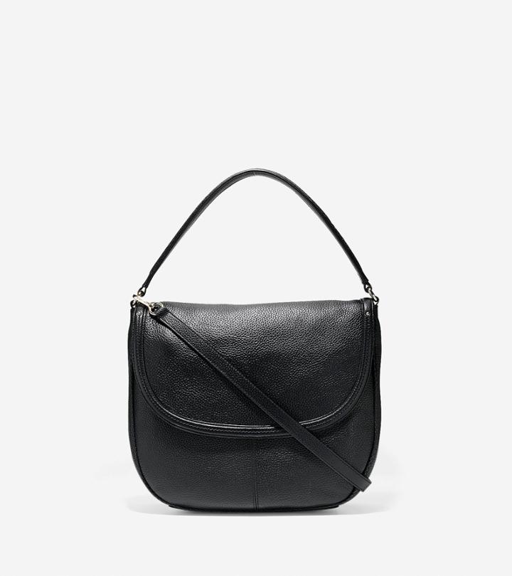 Cole Haan Womens Tali Double Strap Saddle Bag