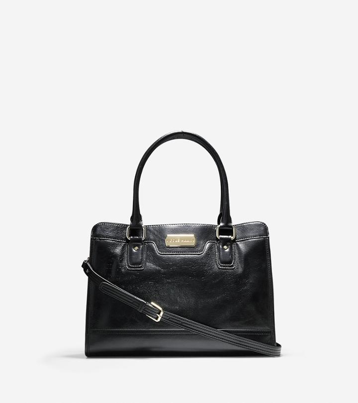 Cole Haan Womens Carrington Glazed Tote