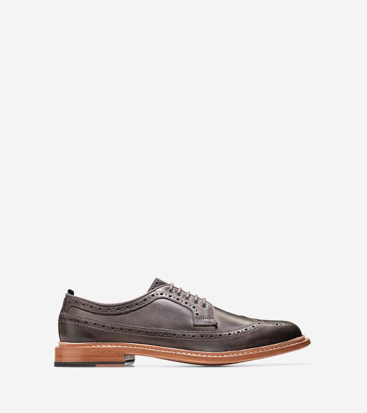 Mens Cole Haan Willet Long Wing Oxford Shoes