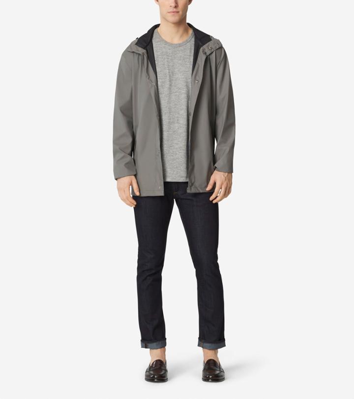 Mens Cole Haan Pinch Rain Jacket
