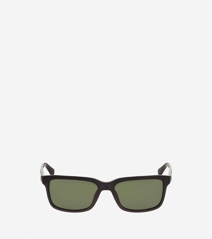 Cole Haan Mens Rectangle Acetate Sunglasses