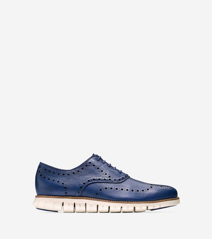 Mens Cole Haan Zerogrand Water Resistant Wingtip Oxford Shoes