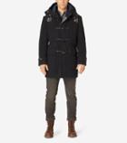 Cole Haan Mens Boiled Wool Toggle Duffle Coat