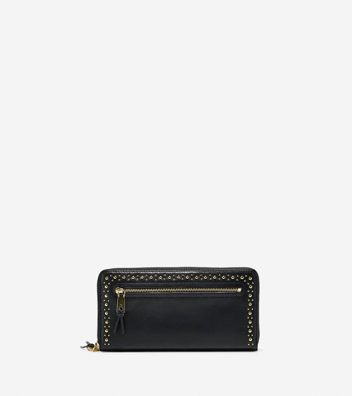 Cole Haan Women's Marli Studded Continental Wallet