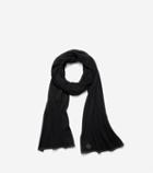 Cole Haan Men's Cashmere Blend Tipped Rib Muffler Scarf