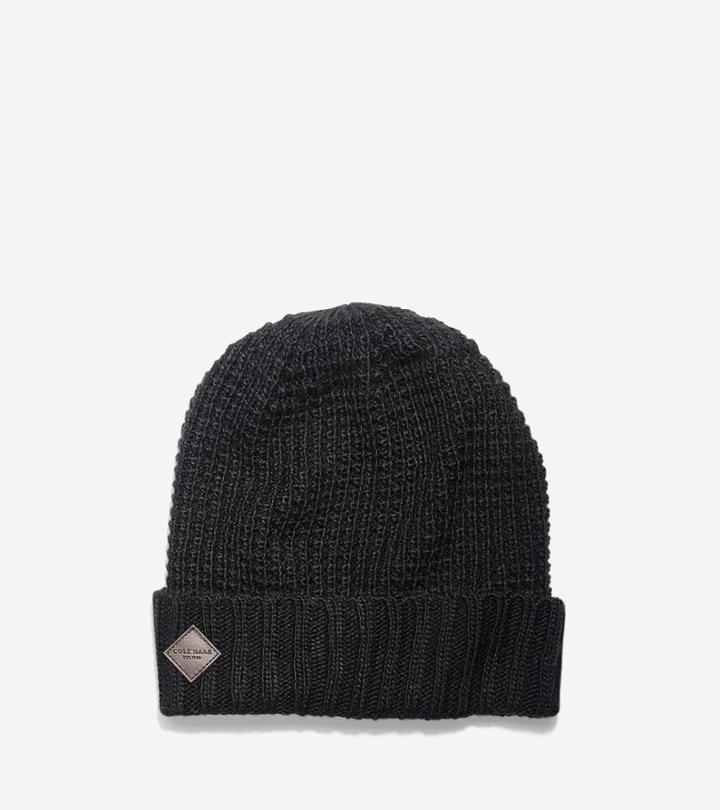 Mens Cole Haan Thermal Stitch Cuff Hat