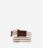Womens Cole Haan Pinch Canvas Belt