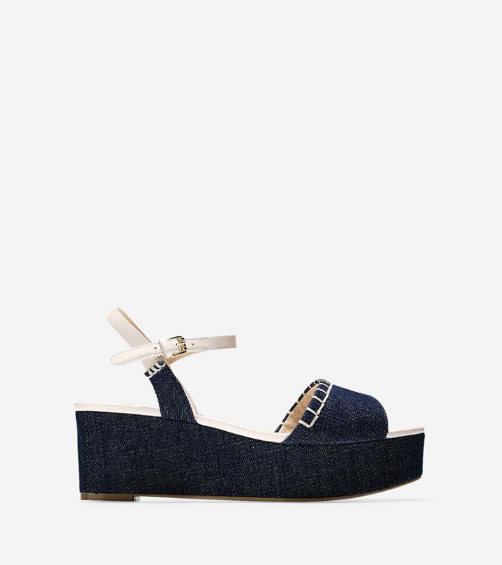 Cole Haan Womens Steffi Wedge Sandal
