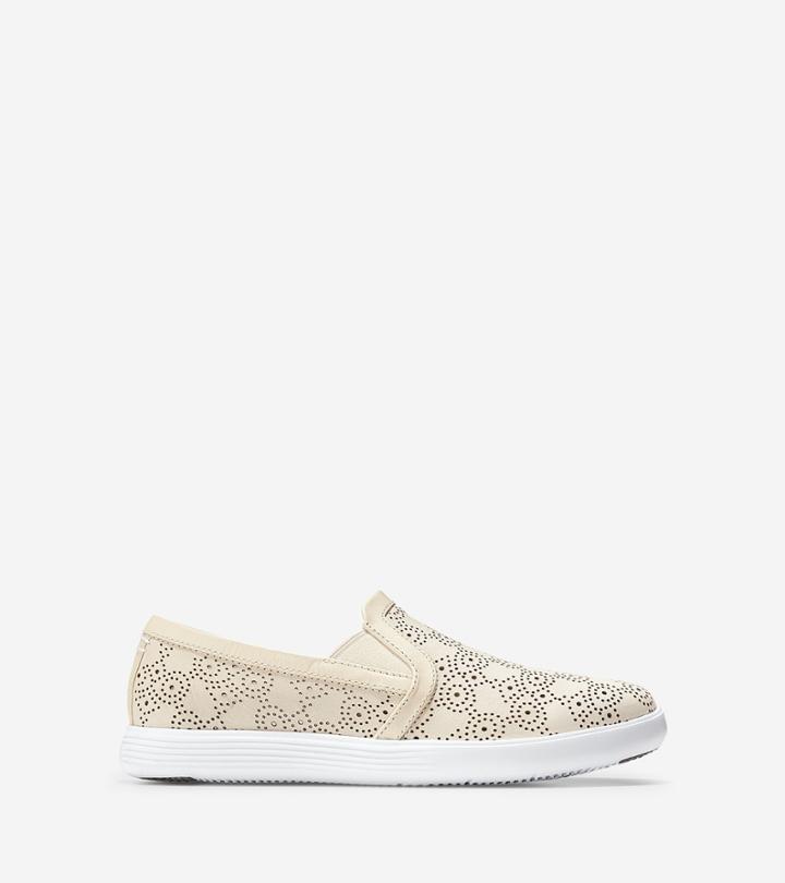 Cole Haan Women's Grand Crosscourt Slip On Sneaker