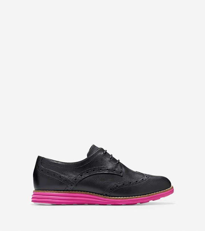 Womens Cole Haan Original Grand Waterproof Wingtip