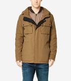 Cole Haan Men's Military Oxford 3-in-1 Utility Jacket