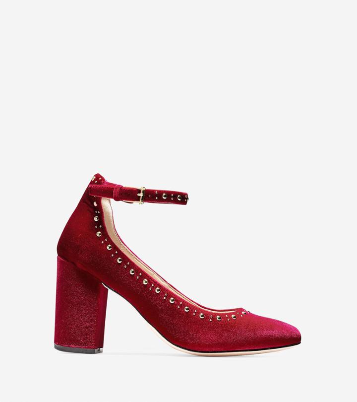 Cole Haan Women's Larue Grand Stud Pump (85mm)