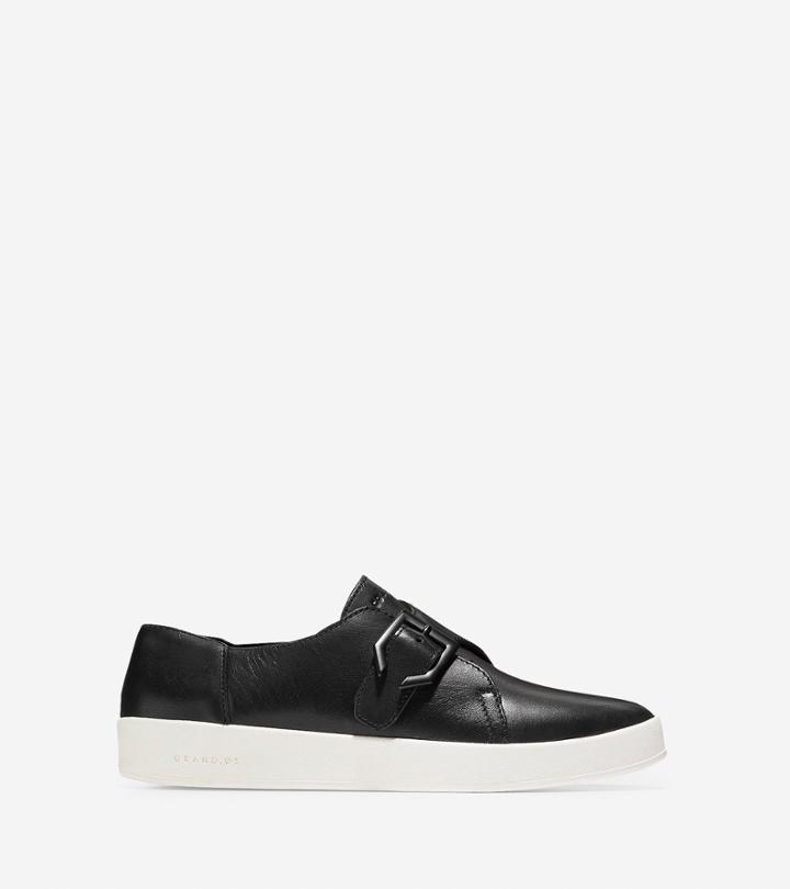 Cole Haan Women's Grandpro Spectator Monk Slip-on Sneaker
