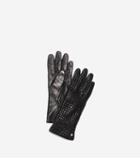 Cole Haan Womens Braided Back Gloves