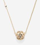 Cole Haan Womens Tali Pearl Geometric Pendant Necklace