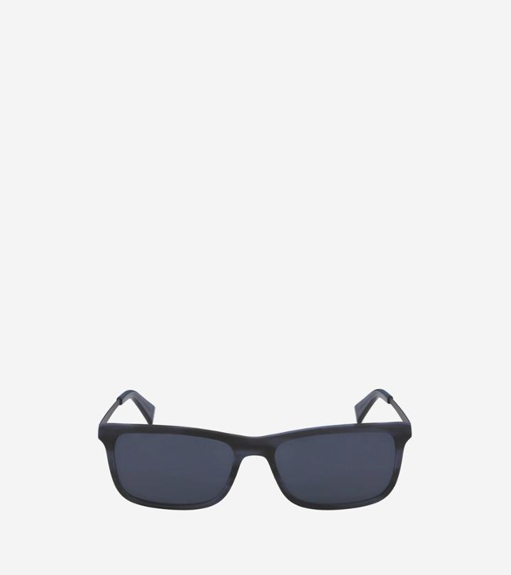 Cole Haan Men's Acetate Metal Rectangle Sunglasses
