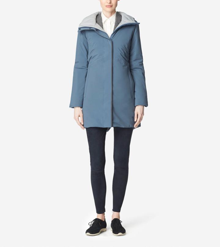 Cole Haan Womens Zerogrand Metro Coat