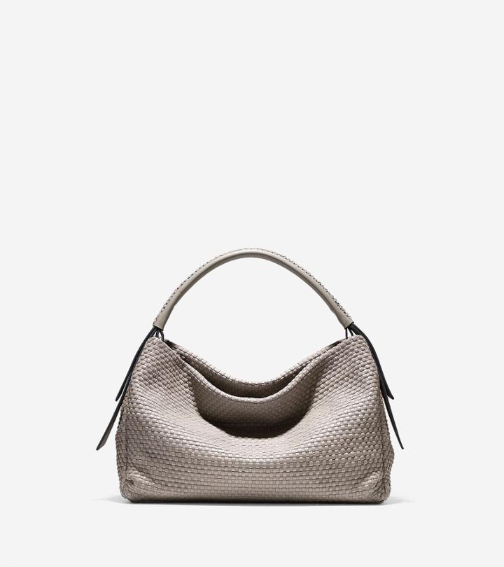 Cole Haan Womens Bethany Weave Single Strap Hobo