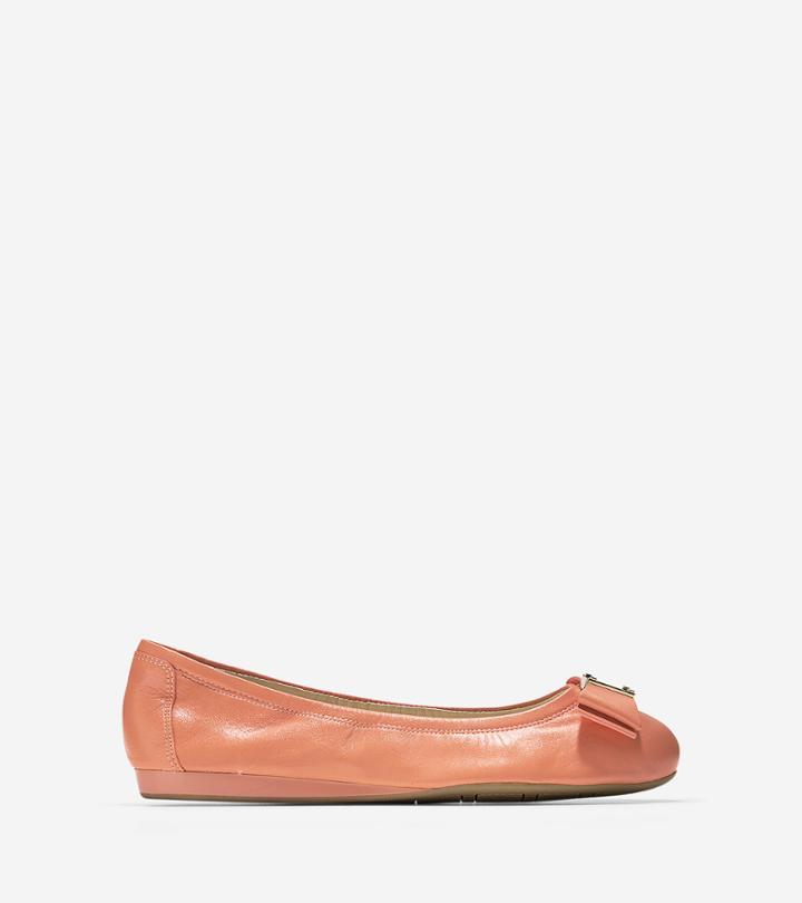 Cole Haan Womens Tali Bow Ballet Flat