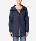 Cole Haan Womens Sporty Packable Rain Jacket