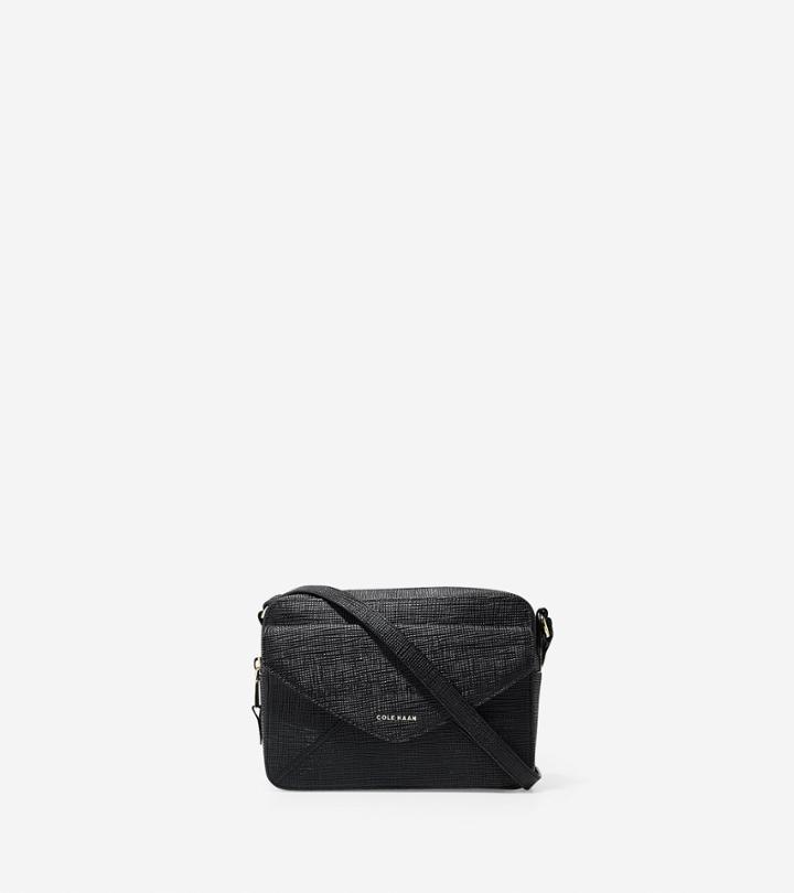 Cole Haan Womens Abbot Flap Crossbody Bag