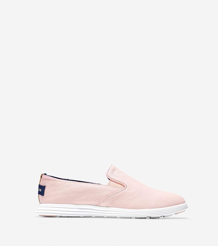 Cole Haan Womens Ella Grand 2 Gore Slip On Sneaker