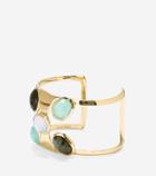 Cole Haan Womens Water Under The Bridge Semi-precious Statement Cuff