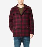 Cole Haan Men's Plaid Wool Classic Hunter Jacket