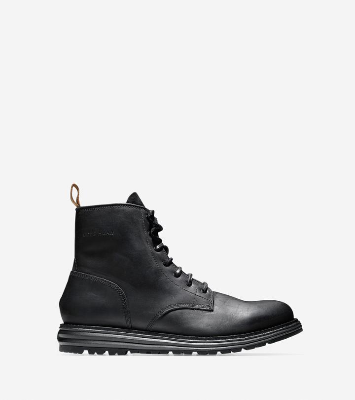 Cole Haan Mens Lockridge Waterproof Plain Toe Boot