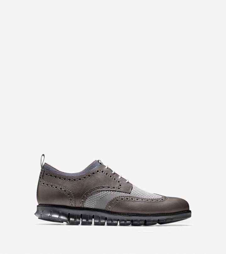 Cole Haan Mens Zerogrand Short Wingtip Oxford Shoes
