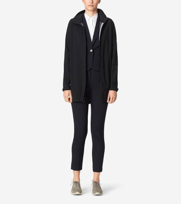 Cole Haan Womens Zerogrand Stretch Motion Shell Jacket