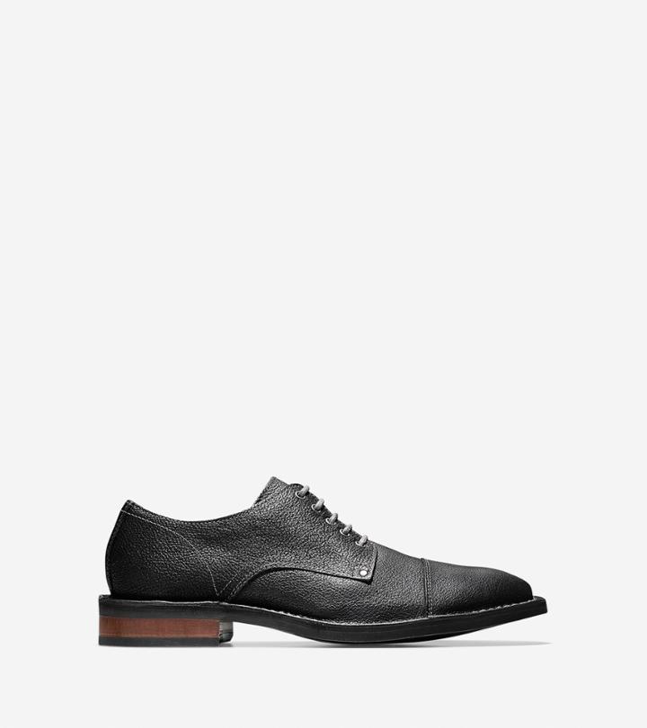 Cole Haan Mens Canton Stitch Cap Toe Oxford Shoes