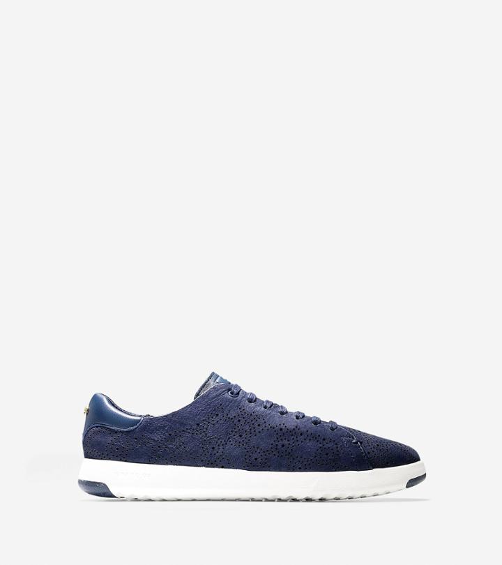 Cole Haan Womens Grandpro Aisley Perforated Tennis Sneaker