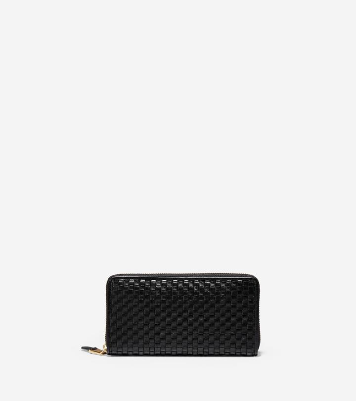 Cole Haan Women's Zoe Woven Continental Wallet